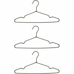 House Doctor Wire Kleiderbügel 3er-Set - 40,2x20,8 Cm - Dunkelgrau