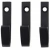 House Doctor Bath Wandhaken - 3er-Set - 3er-Set - Breite 1 Cm - Höhe 5 Cm - Schwarz -qeeboo shop unnamed file 204