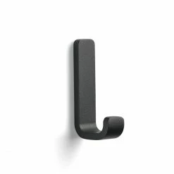 ZONE Denmark Rim Haken - 4x2x8,5 Cm - Black