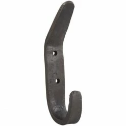 House Doctor Forged Wandhaken - 12 Cm - Schwarz