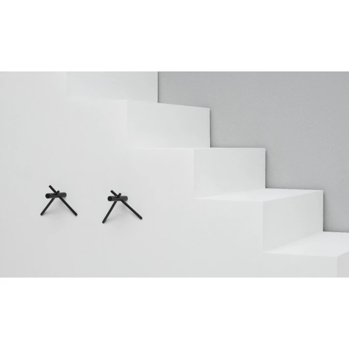 Normann Copenhagen Sticks Haken 3-teilig - 14,5 X 15,5 X 12,5 Cm - Black 5 Normann Copenhagen Sticks Haken 3-teilig - 14,5 X 15,5 X 12,5 Cm - Black – Bild 5