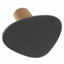 Lind DNA Wall Dot Nupo Wandhalterung - 2er Set - 2er Set - 11x13 Cm - Black/anthracite/nature