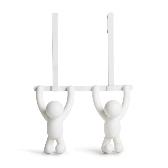 Umbra Buddy Türgarderobe - 22x6x32 Cm - White 2 Umbra Buddy Türgarderobe - 22x6x32 Cm - White – Bild 2