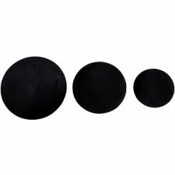 House Nordic Giza Wandhaken - 3er-Set - 2 Stück à 6x8x10 Cm + 5x5x5 Cm - Black Velvet -qeeboo shop unnamed file 321