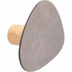 Lind DNA Bull Wandhalterung - 11x13 Cm - Warm Grey/anthracite/nature