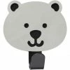 Lind DNA BEAR Nupo KIDS HOOKS Wandhaken - 4er-Set - 4er-Set: 7,5x6 Cm - Metallic -qeeboo shop unnamed file 359