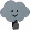 Lind DNA CLOUD Nupo KIDS HOOKS Wandhaken - 4er-Set - 4er-Set: 8,7x6 Cm - Light Blue -qeeboo shop unnamed file 367