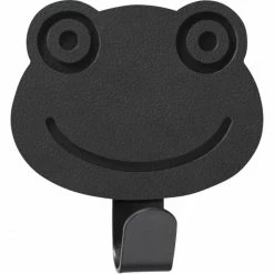 Lind DNA FROG Nupo KIDS HOOKS Wandhaken - 4er-Set - 4er-Set: 7,5x5,8 Cm - Black