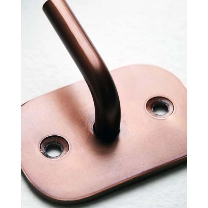 House Doctor Pati Wandhaken - 4er-Set - 4er-Set - 6x2x4 Cm - Messingbraun 3 House Doctor Pati Wandhaken - 4er-Set - 4er-Set - 6x2x4 Cm - Messingbraun – Bild 3