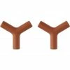 RIG-TIG By Stelton HANG-IT Wandhaken 2er Set - 2er-Set: 22x4,5x4,5 Cm - Terracotta -qeeboo shop unnamed file 397