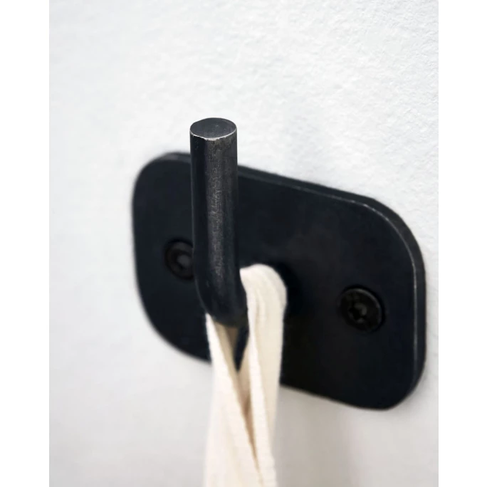 House Doctor Pati Wandhaken - 2er-Set - 2er-Set - 6x2x4 Cm - Schwarze Antike 3 House Doctor Pati Wandhaken - 2er-Set - 2er-Set - 6x2x4 Cm - Schwarze Antike – Bild 3