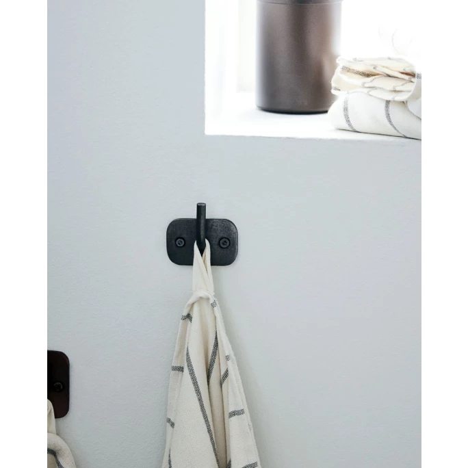 House Doctor Pati Wandhaken - 2er-Set - 2er-Set - 6x2x4 Cm - Schwarze Antike 4 House Doctor Pati Wandhaken - 2er-Set - 2er-Set - 6x2x4 Cm - Schwarze Antike – Bild 4