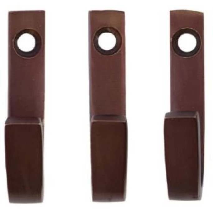 House Doctor Bath Wandhaken - 3er-Set - 3er-Set - Breite 1 Cm - Höhe 5 Cm - Messingbraun 1 House Doctor Bath Wandhaken - 3er-Set - 3er-Set - Breite 1 Cm - Höhe 5 Cm - Messingbraun