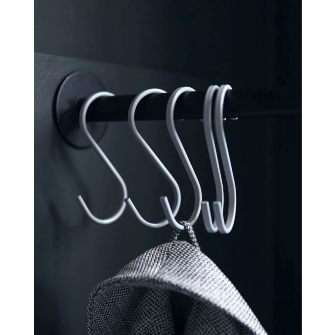 House Doctor Snap S-Haken - 6er-Set - 6er-Set - 4,8x0,5x10 Cm - Silberfarben 4 House Doctor Snap S-Haken - 6er-Set - 6er-Set - 4,8x0,5x10 Cm - Silberfarben – Bild 4