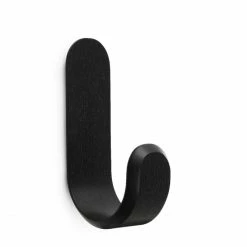 Normann Copenhagen Curve Wandhaken - 17,7x 5,3 X 10 Cm - Black