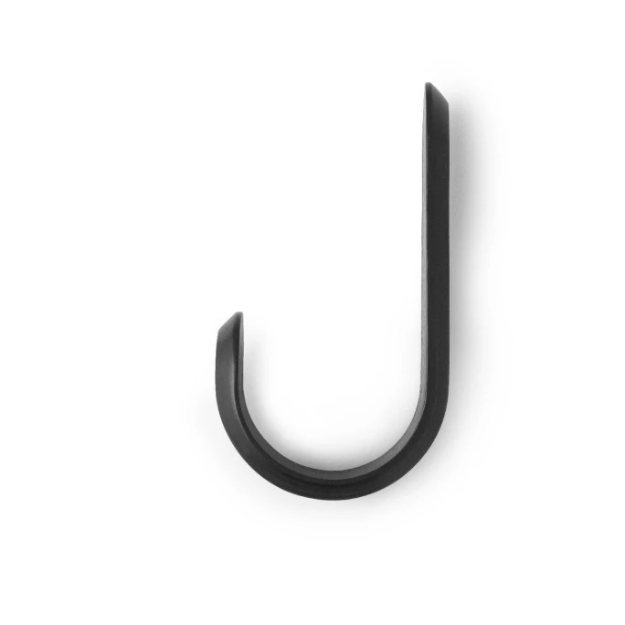 Normann Copenhagen Curve Wandhaken - 17,7x 5,3 X 10 Cm - Black 2 Normann Copenhagen Curve Wandhaken - 17,7x 5,3 X 10 Cm - Black – Bild 2