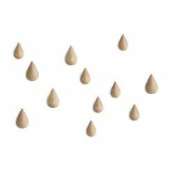 Normann Copenhagen Dropit Haken-Set S - 2er-Set - 7,7 X 5,0 X 8,0 Cm - Nature -qeeboo shop unnamed file 450