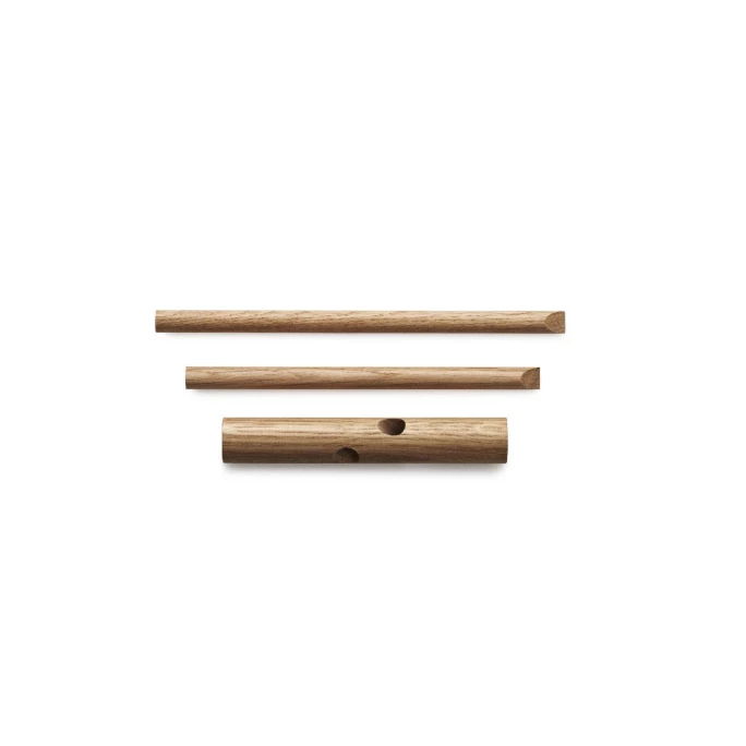 Normann Copenhagen Sticks Haken 2er-Set - 2 Stück à 14,5 X 15,5 X 12,5 Cm - Nature 3 Normann Copenhagen Sticks Haken 2er-Set - 2 Stück à 14,5 X 15,5 X 12,5 Cm - Nature – Bild 3