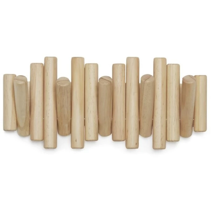 Umbra Picket Wandgarderobe - 4,14 X 16,84 X 37,79 Cm - Natural 1 Umbra Picket Wandgarderobe - 4,14 X 16,84 X 37,79 Cm - Natural