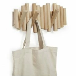 Umbra Picket Wandgarderobe - 4,14 X 16,84 X 37,79 Cm - Natural 9 Umbra Picket Wandgarderobe - 4,14 X 16,84 X 37,79 Cm - Natural -qeeboo shop unnamed file 480