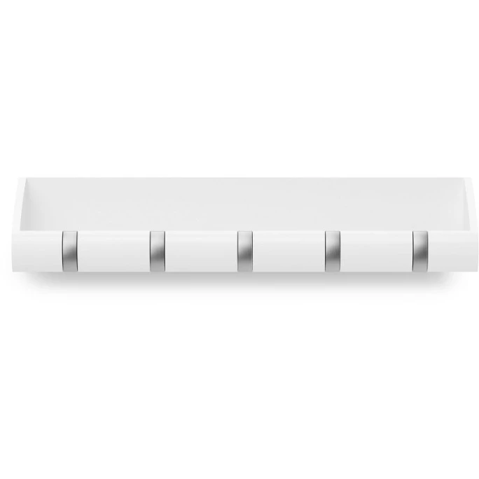 Umbra Cubby Multifunktionale Wandablage - 43x7x8 Cm - White 1 Umbra Cubby Multifunktionale Wandablage - 43x7x8 Cm - White