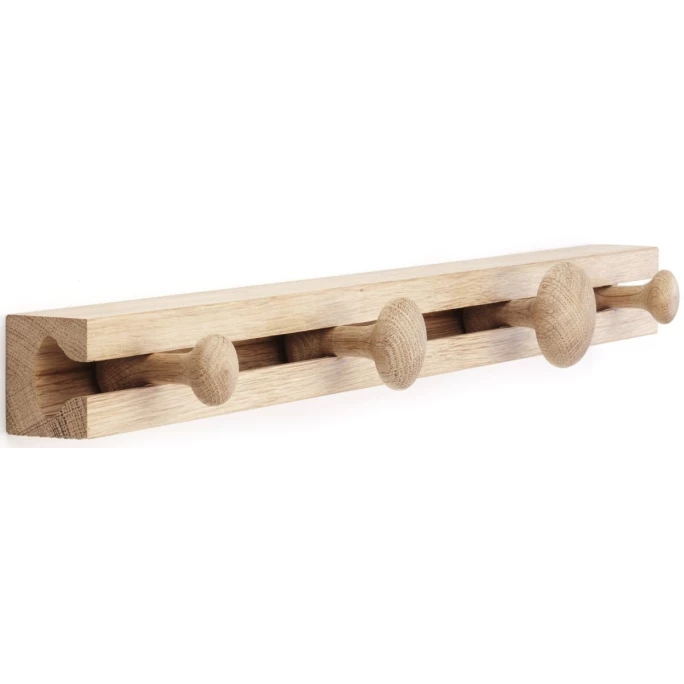 Applicata TRACK COAT RACK Garderobenleiste - Mittel - Breite 60 Cm - Oak - Eiche Natur 1 Applicata TRACK COAT RACK Garderobenleiste - Mittel - Breite 60 Cm - Oak - Eiche Natur