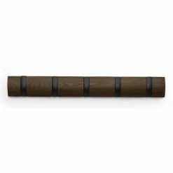 Umbra Flip Garderobenhaken L - 51x3x6 Cm - Black/Walnut