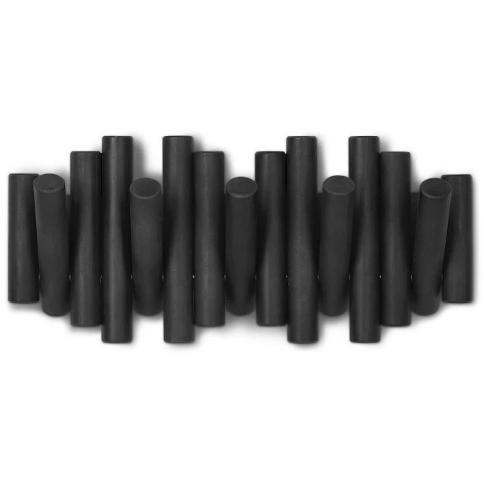 Umbra Picket Wandgarderobe - 38x16,5x4,5 Cm - Black 2 Umbra Picket Wandgarderobe - 38x16,5x4,5 Cm - Black – Bild 2