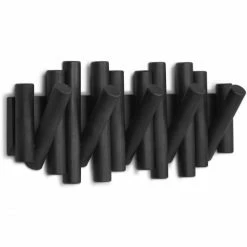 Umbra Picket Wandgarderobe - 38x16,5x4,5 Cm - Black 7 Umbra Picket Wandgarderobe - 38x16,5x4,5 Cm - Black -qeeboo shop unnamed file 519