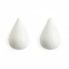 Normann Copenhagen Dropit Haken-Set M - 2er-Set - 9,3 X 6,0 X 9,0 Cm - White -qeeboo shop unnamed file 54