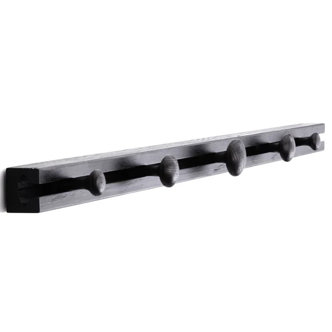 Applicata TRACK COAT RACK Garderobenleiste - Groß - Breite 90 Cm - Stained Oak - Eiche Gebeizt 1 Applicata TRACK COAT RACK Garderobenleiste - Groß - Breite 90 Cm - Stained Oak - Eiche Gebeizt