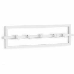 Umbra Cubiko Wandgarderobe 5 Haken - 53x6x15 Cm - White -qeeboo shop unnamed file 608