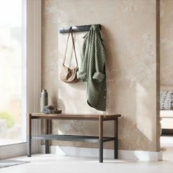 Umbra Flip 5 Wandhaken-Garderobe - 51x6x3 Cm - Black -qeeboo shop unnamed file 622