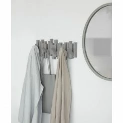 Umbra Stäbchen Wandgarderobe - 46 X 3 X 18 Cm - Grey -qeeboo shop unnamed file 676
