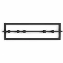 Umbra Cubiko Wandgarderobe 5 Haken - 53x6x15 Cm - Black