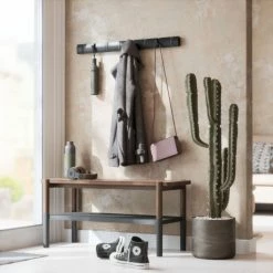 Umbra Flip 8 Wandhaken-Garderobe - 81x6x3 Cm - Black 7 Umbra Flip 8 Wandhaken-Garderobe - 81x6x3 Cm - Black -qeeboo shop unnamed file 690