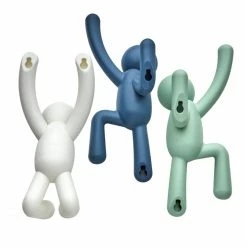 Umbra Buddy Haken 3er-Set - 25x19x8 Cm - Multi Colored -qeeboo shop unnamed file 70