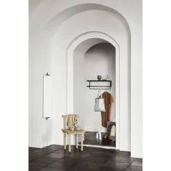 Kristina Dam Studio Grid Wandgarderobe - 75x28x28 Cm - Black -qeeboo shop unnamed file 712