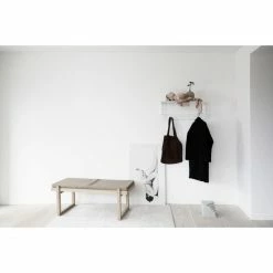 Kristina Dam Studio Grid Wandgarderobe - 75x28x28 Cm - White -qeeboo shop unnamed file 716