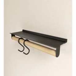 Lind DNA Bull SLIM RAILS Regal/Kleiderstange - 14x45 Cm - Black -qeeboo shop unnamed file 746