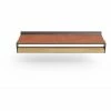 Lind DNA Bull SLIM RAILS Regal/Kleiderstange - 14x45 Cm - Cognac -qeeboo shop unnamed file 747
