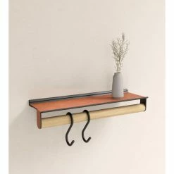 Lind DNA Bull SLIM RAILS Regal/Kleiderstange - 14x45 Cm - Cognac 3 Lind DNA Bull SLIM RAILS Regal/Kleiderstange - 14x45 Cm - Cognac -qeeboo shop unnamed file 748