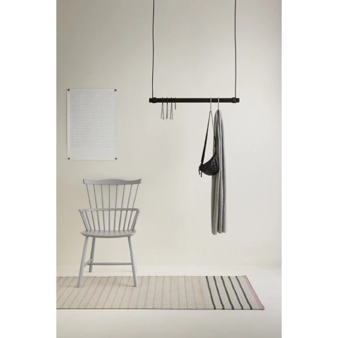 Lind DNA Cord SWINGS Kleiderständer/Schaukel - Länge: 80 Cm - Black/black 3 Lind DNA Cord SWINGS Kleiderständer/Schaukel - Länge: 80 Cm - Black/black – Bild 3