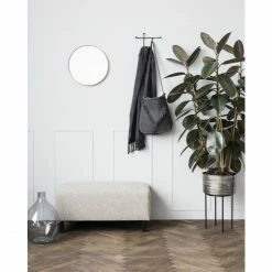 House Doctor Prea Wandgarderobe - 27x4x17 Cm - Mattschwarz -qeeboo shop unnamed file 767