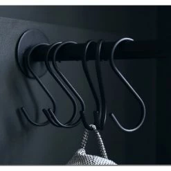 House Doctor Snap Haken 6er-Set - 4,8x0,5x10 Cm - Schwarz 5 House Doctor Snap Haken 6er-Set - 4,8x0,5x10 Cm - Schwarz -qeeboo shop unnamed file 77