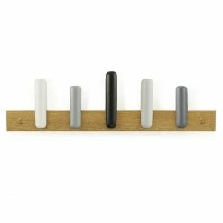 Normann Copenhagen Play Garderobenleiste - 17 X 60 X 6,3 Cm - Shadow