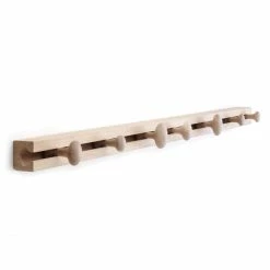 Applicata TRACK Garderobenleiste - XXL - Breite 120 Cm - Oak - Eiche Natur