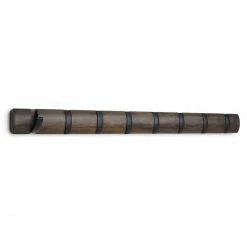 Umbra Flip Garderobenhaken XXL - 82x3x6 Cm - Black/Walnut