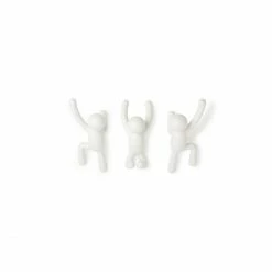 Umbra Buddy Haken 3er-Set - 25x19x8 Cm - White -qeeboo shop unnamed file 80