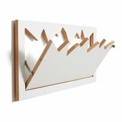 AMBIVALENZ Fläpps Hillhäng Garderobe - H/B/T 40x80x30 Cm - Weiß